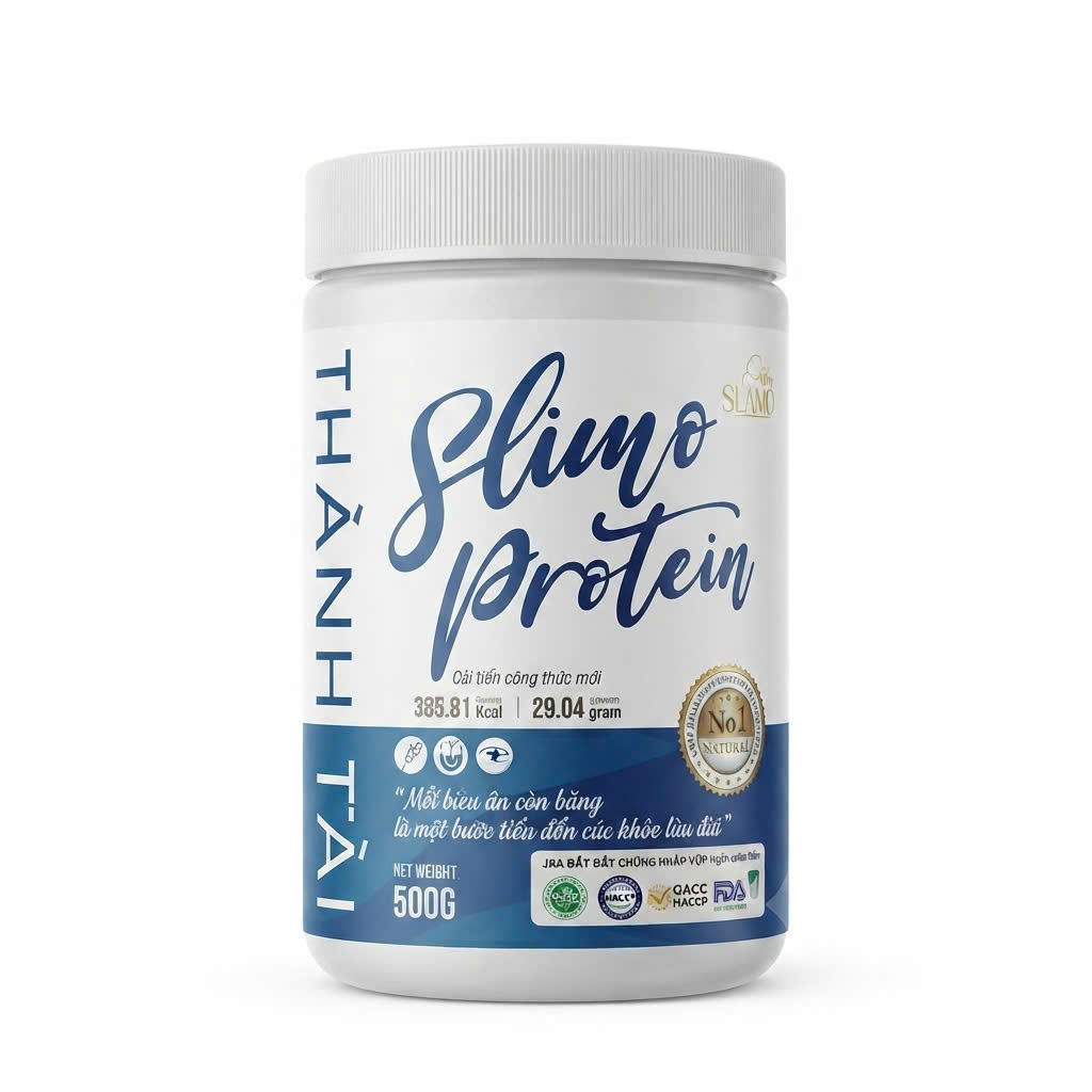 Bữa ăn dinh dưỡng Slimo Protein Thành Tài 500g